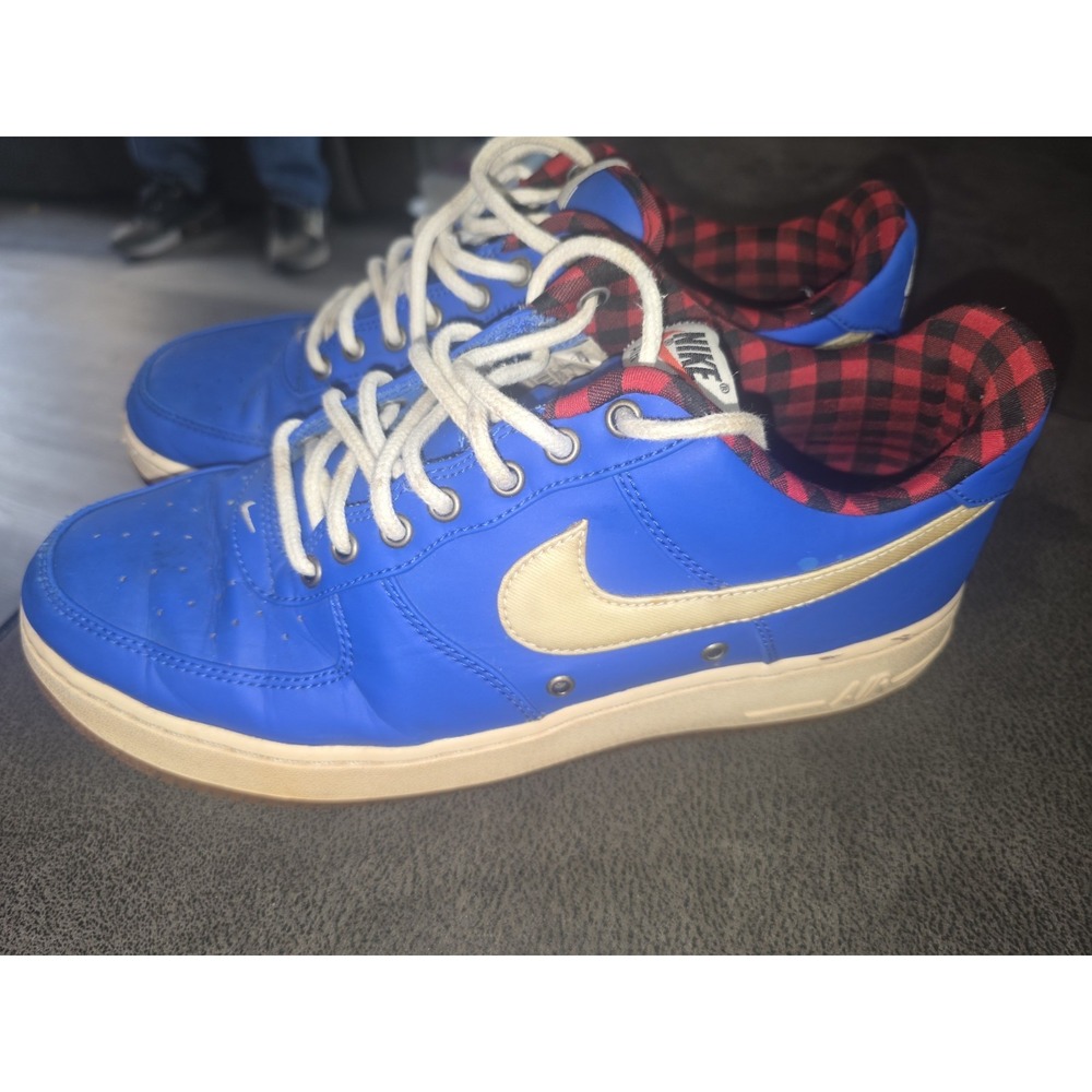Deadstock 2016 Nike Air Force‎ 1 Low 07 Lv8 Hyper Cobalt 718152-406 Men Us 9